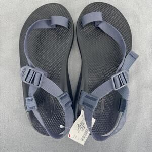 Chaco Bodhi Sandals Mens 8 Blue Gray Toe Loop Adjustable Hiking JCH108309